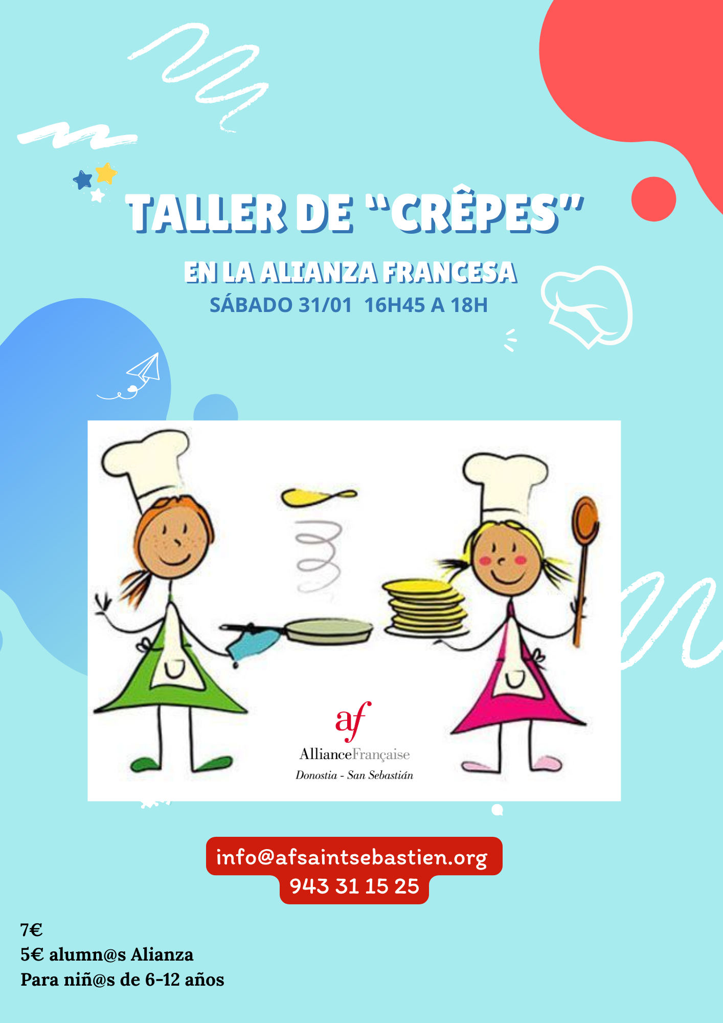 TALLER EN FRANCÉS CRÊPES